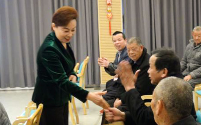 政企心系五保戶，阿爾特情暖五保人！